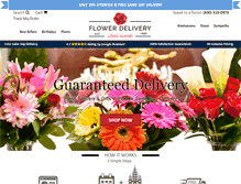 Tablet Screenshot of longislandflowerdelivery.com